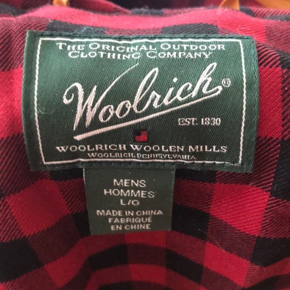 Classic, Woolrich woolen mills winter coat - Picture 4 of 4